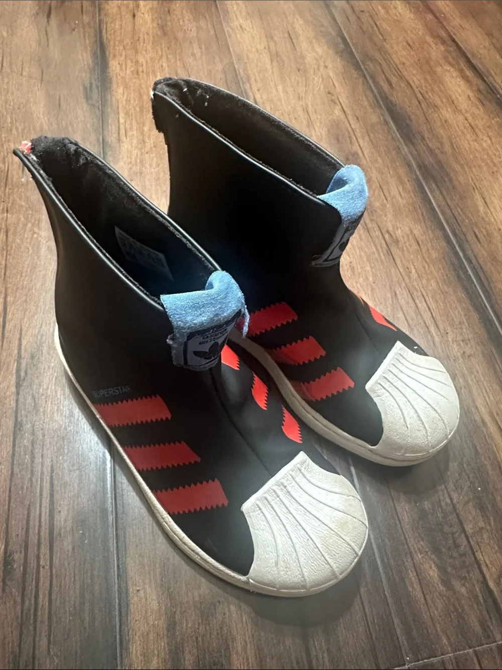 ADIDAS SUPERSTAR RAIN BOOTS